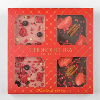 Подарочный набор Ягоды в шоколадном восторге (200г)