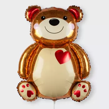 Воздушный шар «Влюбленный медвежонок»