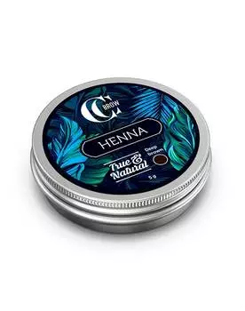Хна для окрашивания бровей и ресниц Henna, CC Brow, True&amp;Natural, 5гр