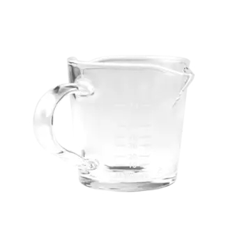 Питчер стеклянный для кофе эспрессо с мерной шкалой 70 мл
