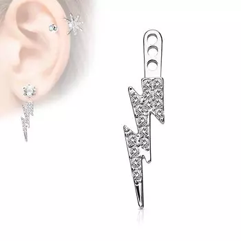 Джекеты в виде молнии, накладка, 1 шт.