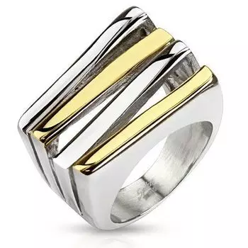 Кольцо, Сталь, артикул R-D4076 (Размер 55)