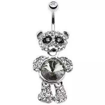 Пирсинг для пупка Панда 1 шт