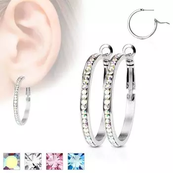 Серьги - кольца