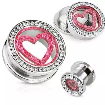 Туннель Розовое сердце