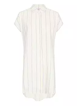 Блуза женская Pinstriped Linen Shirt DEHA