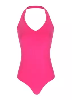 Боди женское из хлопка Back Scoopneck Body DEHA