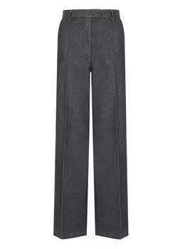 Брюки из денима женские Grey Denim LIU JO