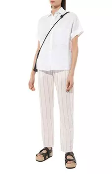 Брюки женские изо льна и вискозы Linen Straight Pants DEHA