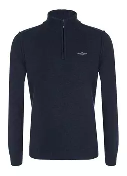 Джемпер мужской Half zip AERONAUTICA MILITARE