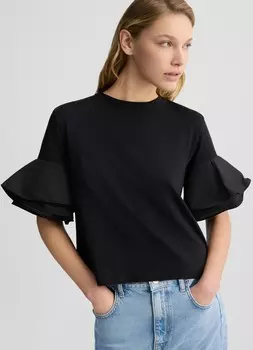 Футболка женская T-Shirt Con Volant LIU JO