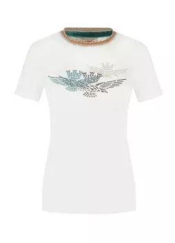 Футболка женская T-SHIRT M.C. AERONAUTICA MILITARE
