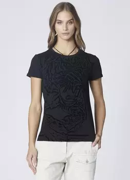 Футболка женская Tiger print AERONAUTICA MILITARE