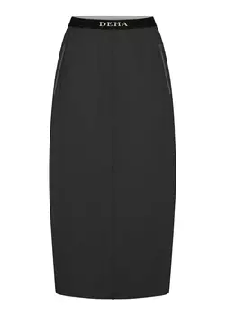 Юбка женская Tech Nylon Logo Trim Skirt DEHA