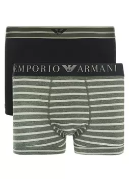 Комплект трусов-боксеров мужских Mens Knit 2-Pack Trunk EMPORIO ARMANI
