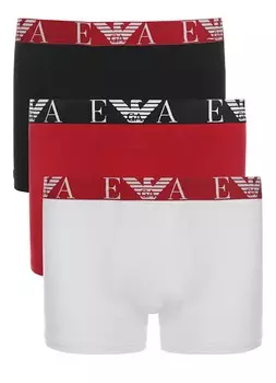 Комплект трусов-боксеров мужских Mens Knit 3-Pack Trunk EMPORIO ARMANI