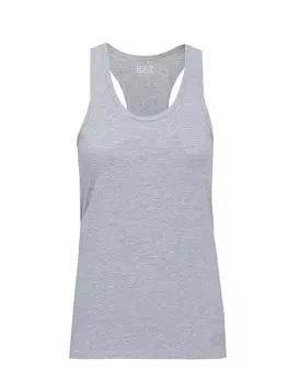 Майка женская TANK TOP EMPORIO ARMANI с декором из металлостраз