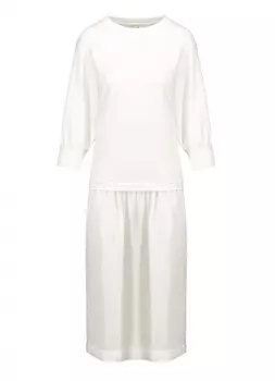 Платье женское Linen Fleeced Long Dress DEHA