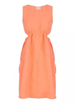Платье женское Linen Tie - Cut Dress DEHA
