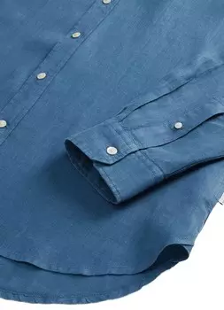 Рубашка мужская Linen Shirt WOOLRICH