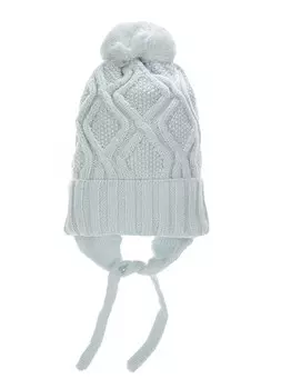 Шапка детская на завязках DMITEX