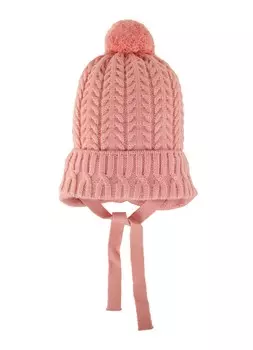 Шапка детская на завязках DMITEX