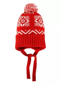 Шапка детская на завязках DMITEX