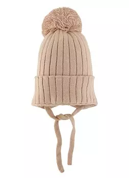 Шапка детская на завязках DMITEX