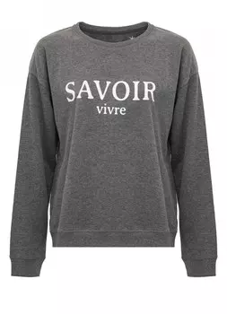 Свитшот женский Light Fleece Sweater w. Rib Savoir