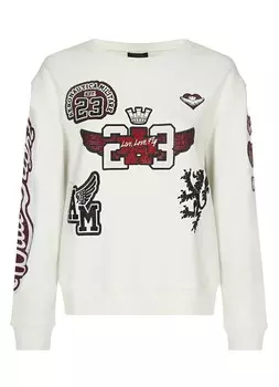 Свитшот женский Patches and Embroidery AERONAUTICA MILITARE