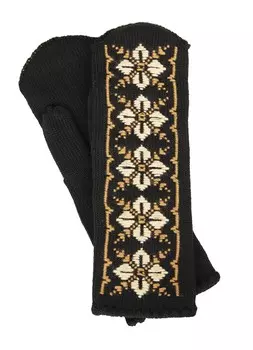 Варежки женские с вышивкой DMITEX