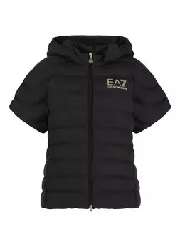 Жилетка со съемным капюшоном женская Bomber Jacket EA7