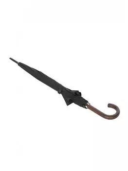 Зонт-трость Classic полуавтомат, деревянная ручка BIRDIEPAL