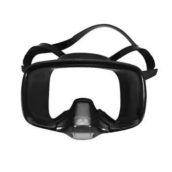 Akvilon Explorer Dry Маска Для Плавания С Клапаном, Цвет Черный
