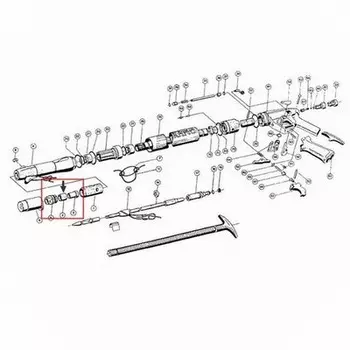 Амортизатор Поршня Mares (Резиновый) Для Ружей Cyrano/spark/stealth/sten/jet