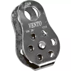 Блок-Ролик Венто Высота Про Одинарный Без Подшипника Сталь