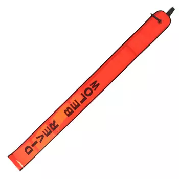 Буй-Сосиска 183Х11,5 См Оранжевый С Клапаном И Штуцером Надува