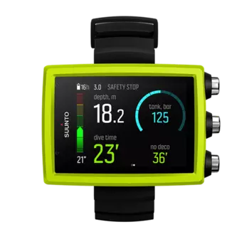 Декомпрессиметр Suunto Eon Core С Интерфейсом Usb, Лайм