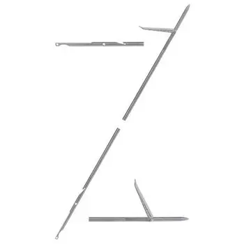 Гарпун Из Нержавеющей Стали С 3-Мя Зацепами, С Двумя Флажками, 1400, Beuchat