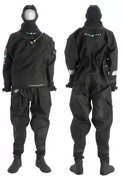 Гидрокостюм Для Дайвинга Сухой Aqualung Tri-Light 2012 - Передняя Молния