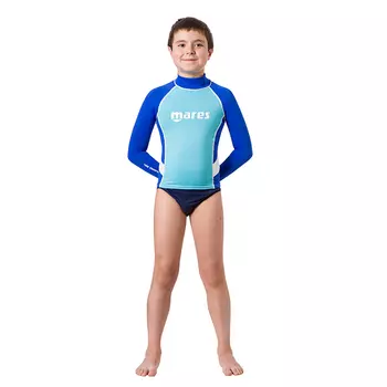 Гидрокостюм Mares Rash Guard Boy, Лайкра, Футболка С Длинным Рукавом, Детская - Детский