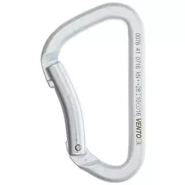 Карабин Венто Стальной Скалолазный С Гнутой Защелкой, Keylock