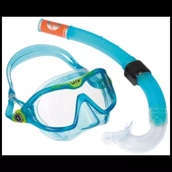 Комплект Mix (Маска + Трубка), Aqua
