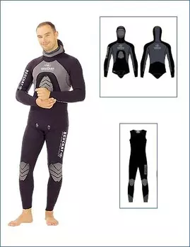 Куртка От Гидрокостюма Для Подводной Охоты Beuchat Mundial Prestige 7 Мм