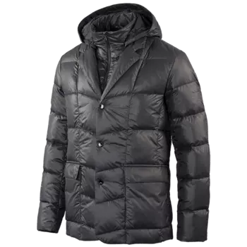 Куртка Пуховая Мужская Сивера Миткаль Черная