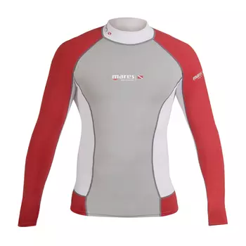 Mares Rush Guard Dive Center Лайкра, Футболка С Длинным Рукавом, Унисекс