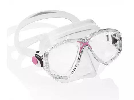 Маска Cressi Marea Прозрачный Силикон Розовая Рамка