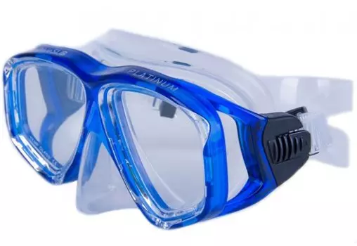 Маска Для Дайвинга Sargan Дельта Синяя (Прозрачный Силикон)