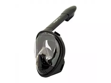 Маска Подводная Полнолицевая Sargan Планета Черная/черная