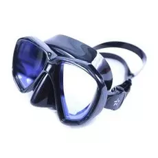 Маска Подводная Sargan Неман Черная (Черный Силикон) Просветленные Линзы